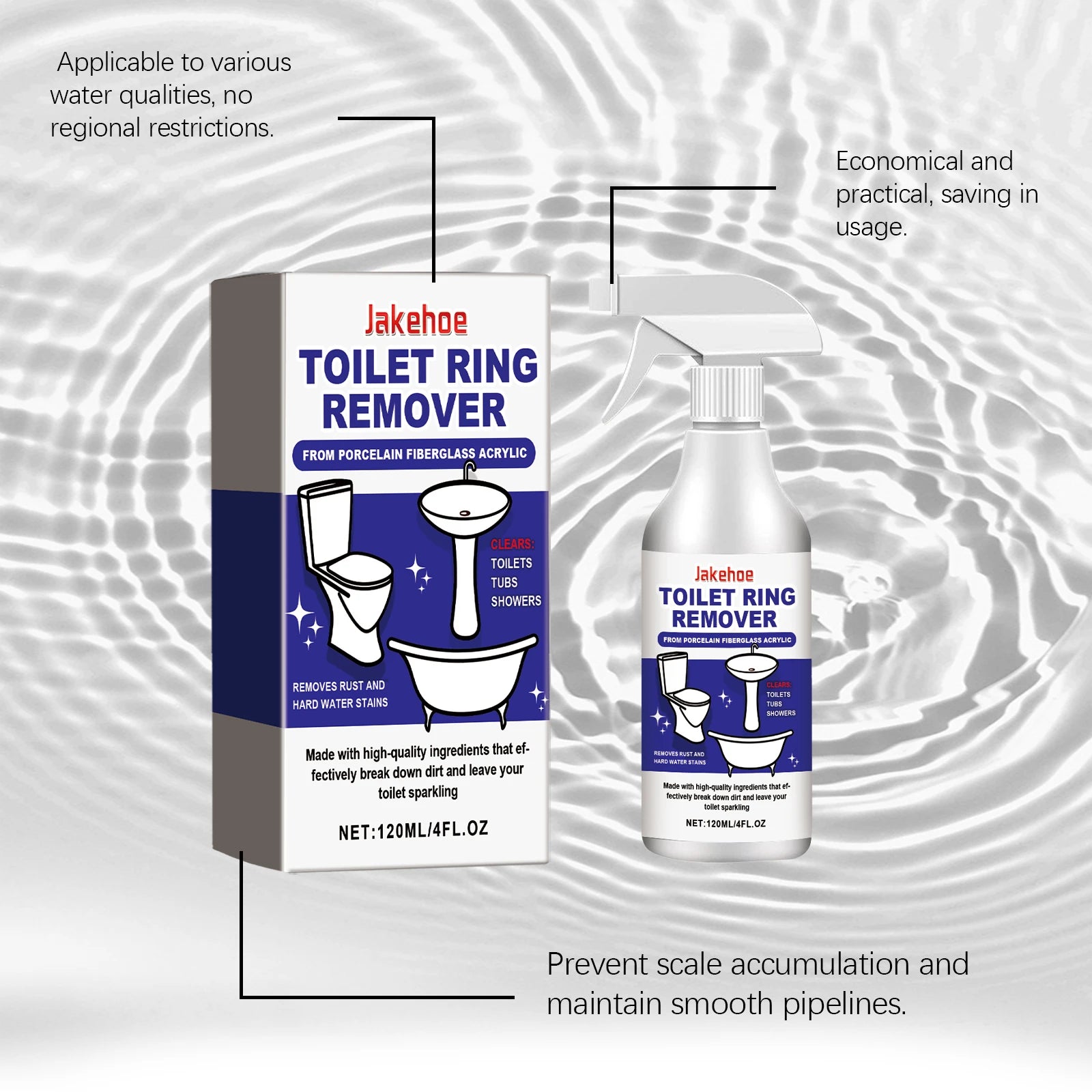 Toilet Foam Cleaner Efficient Removing Urinary Scale Eliminate Odors Restoring Toilet Shine Toilet Descaling and Cleaning Agent