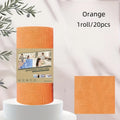4M Reusable Kitchen Dish Cloth Roll Washable Cleaning Wipes Paper Towel Alternative Absorbent Rag for Living Room Bedroom