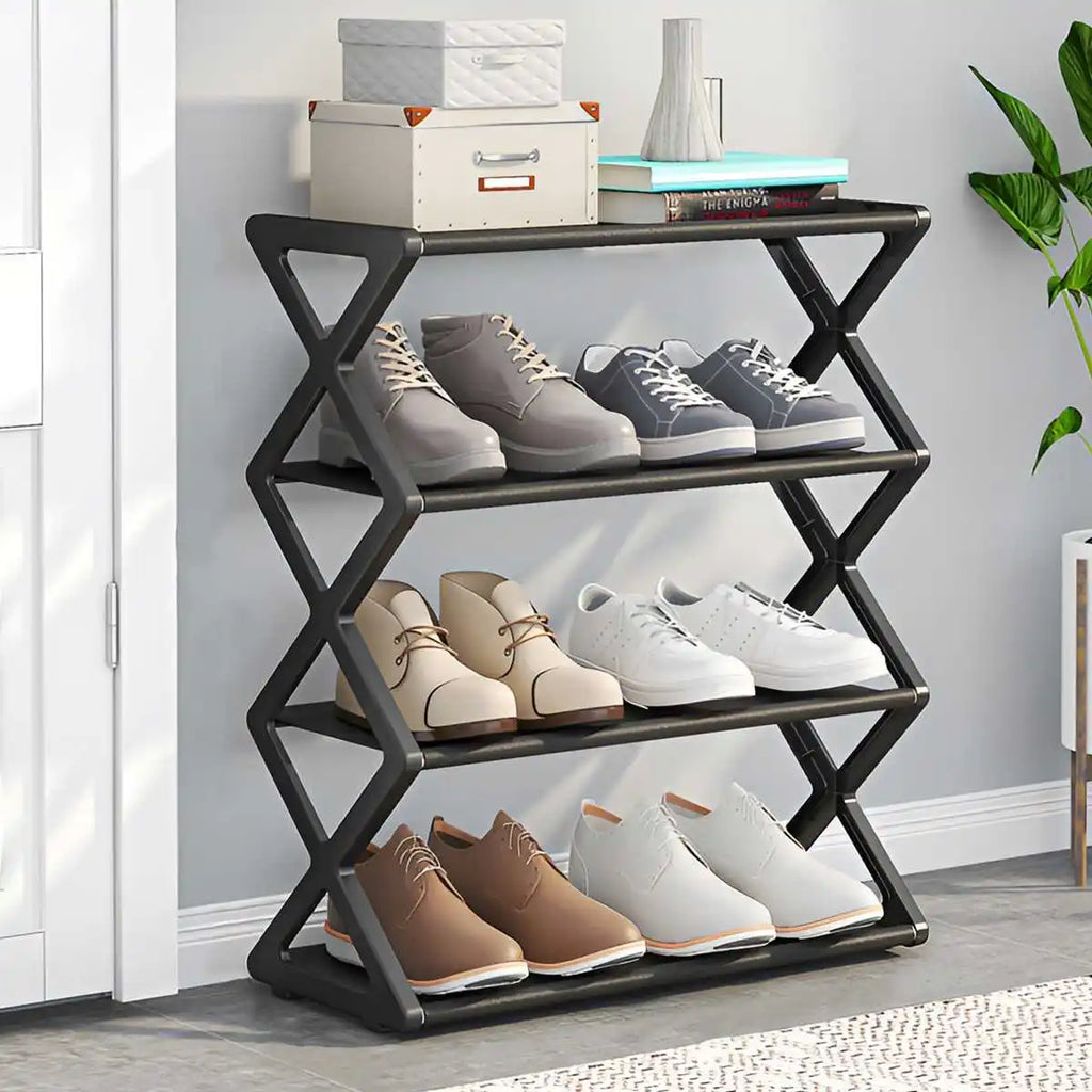 XShape Shoe Rack Organizer Stack