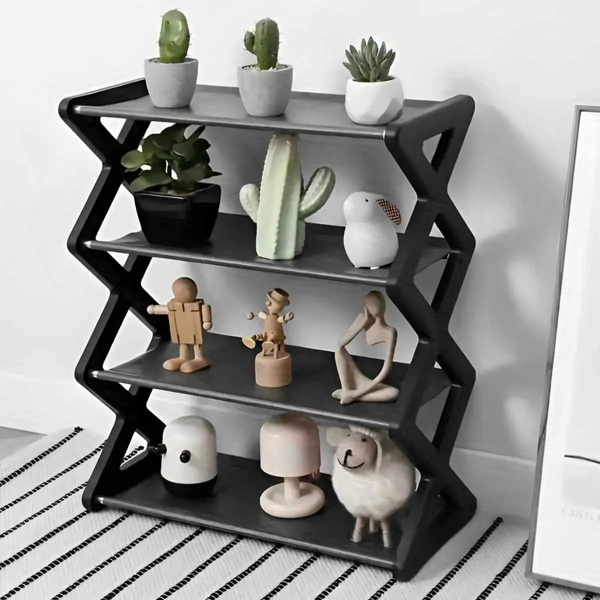 XShape Shoe Rack Organizer Stack
