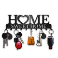 Black Metal Wall Key Organizer