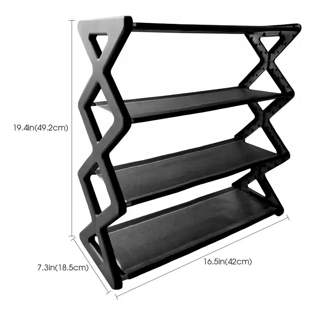 XShape Shoe Rack Organizer Stack