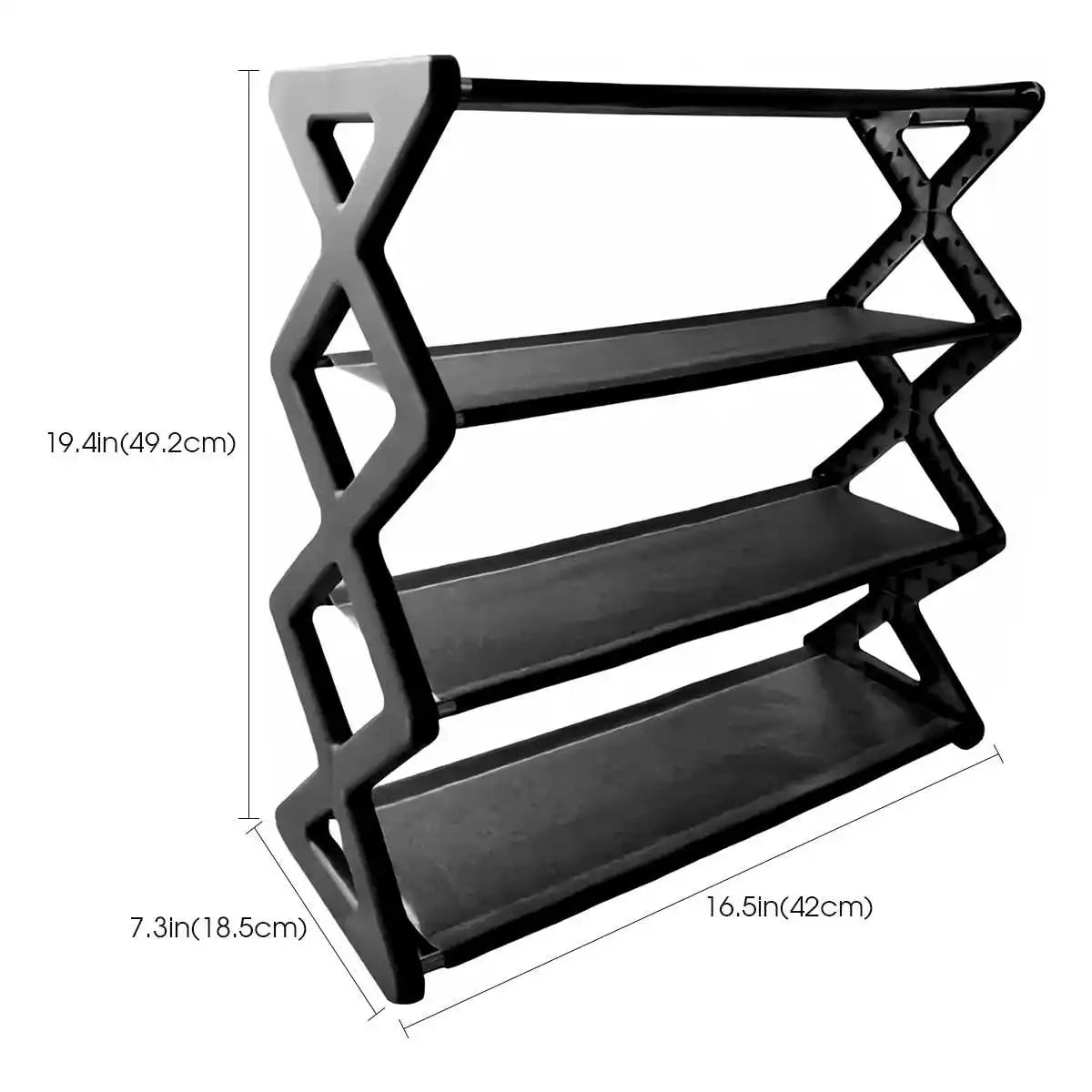 XShape Shoe Rack Organizer Stack